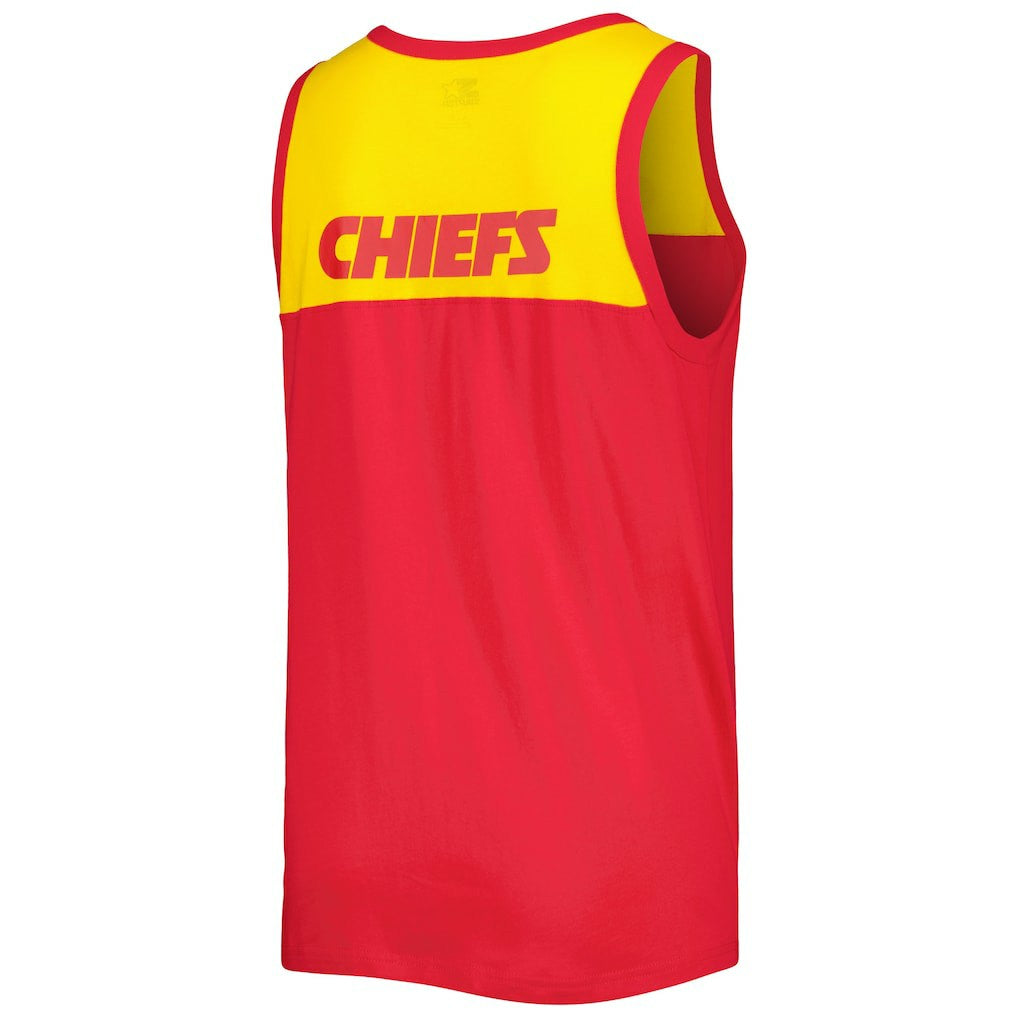 Kansas City Chiefs Starter Logo Touchdown Fashion Tank Top | NFL Discount