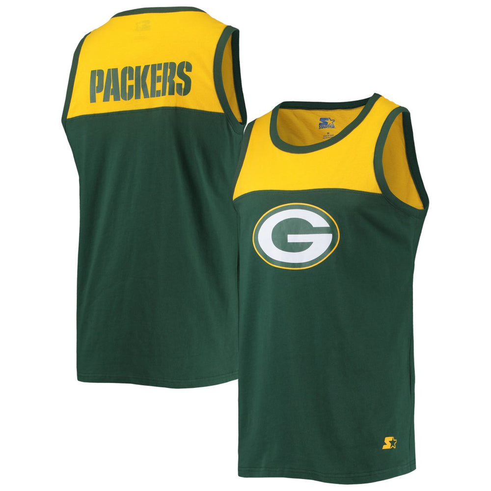 Green Bay Packers Starter Logo Touchdown Fashion Tank Top | NFL Near me