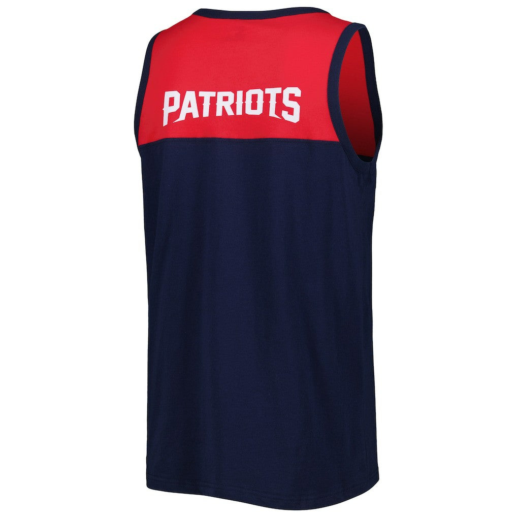 New England Patriots Starter Logo Touchdown Fashion Tank Top | NFL Hot