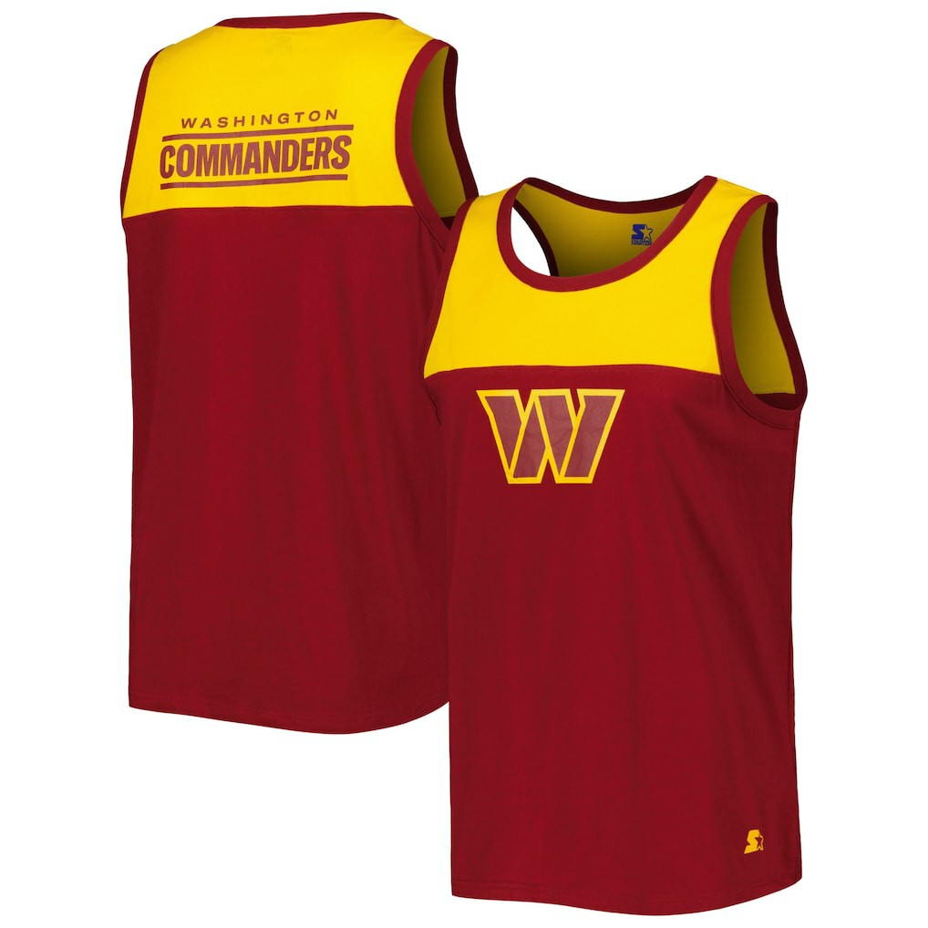 Washington Commanders Starter Logo Touchdown Fashion Tank Top | NFL Near me