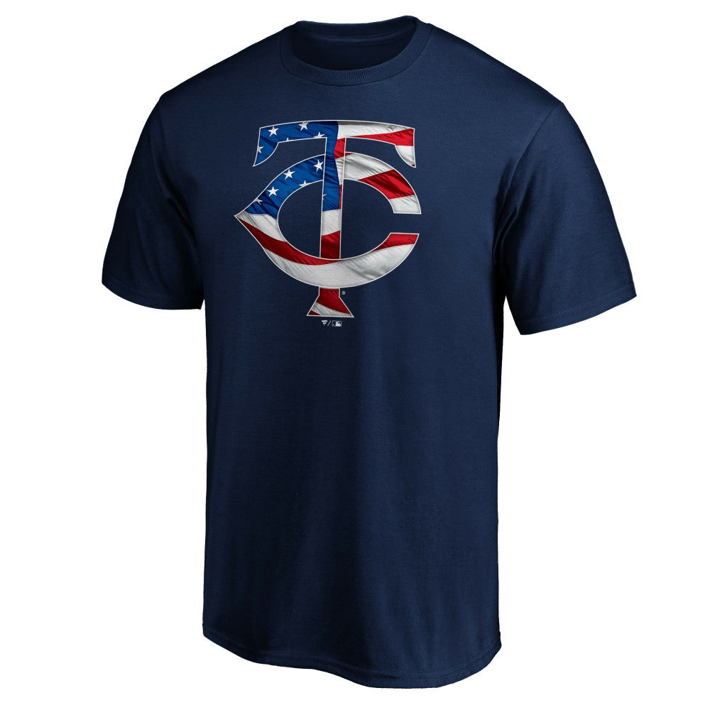 Minnesota Twins Team Banner Wave T-Shirt - MLB T-shirts