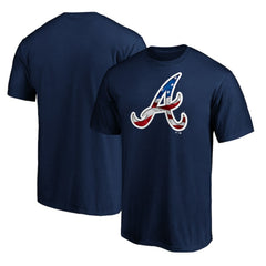 Atlanta Braves Team Banner Wave T-Shirt - MLB T-shirts
