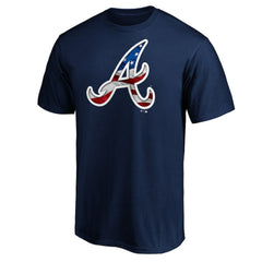Atlanta Braves Team Banner Wave T-Shirt - MLB T-shirts