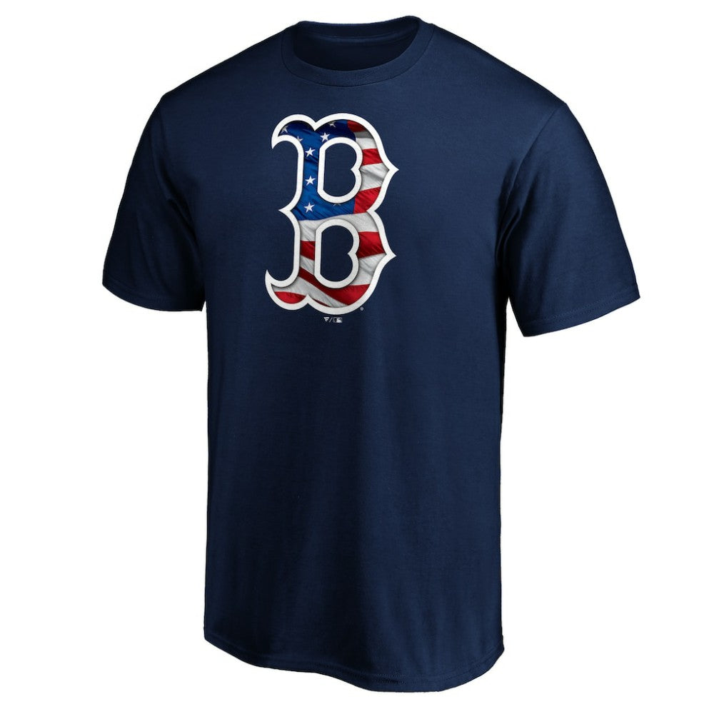 Boston Red Sox Team Banner Wave T-Shirt - MLB T-shirts