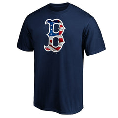 Boston Red Sox Team Banner Wave T-Shirt - MLB T-shirts