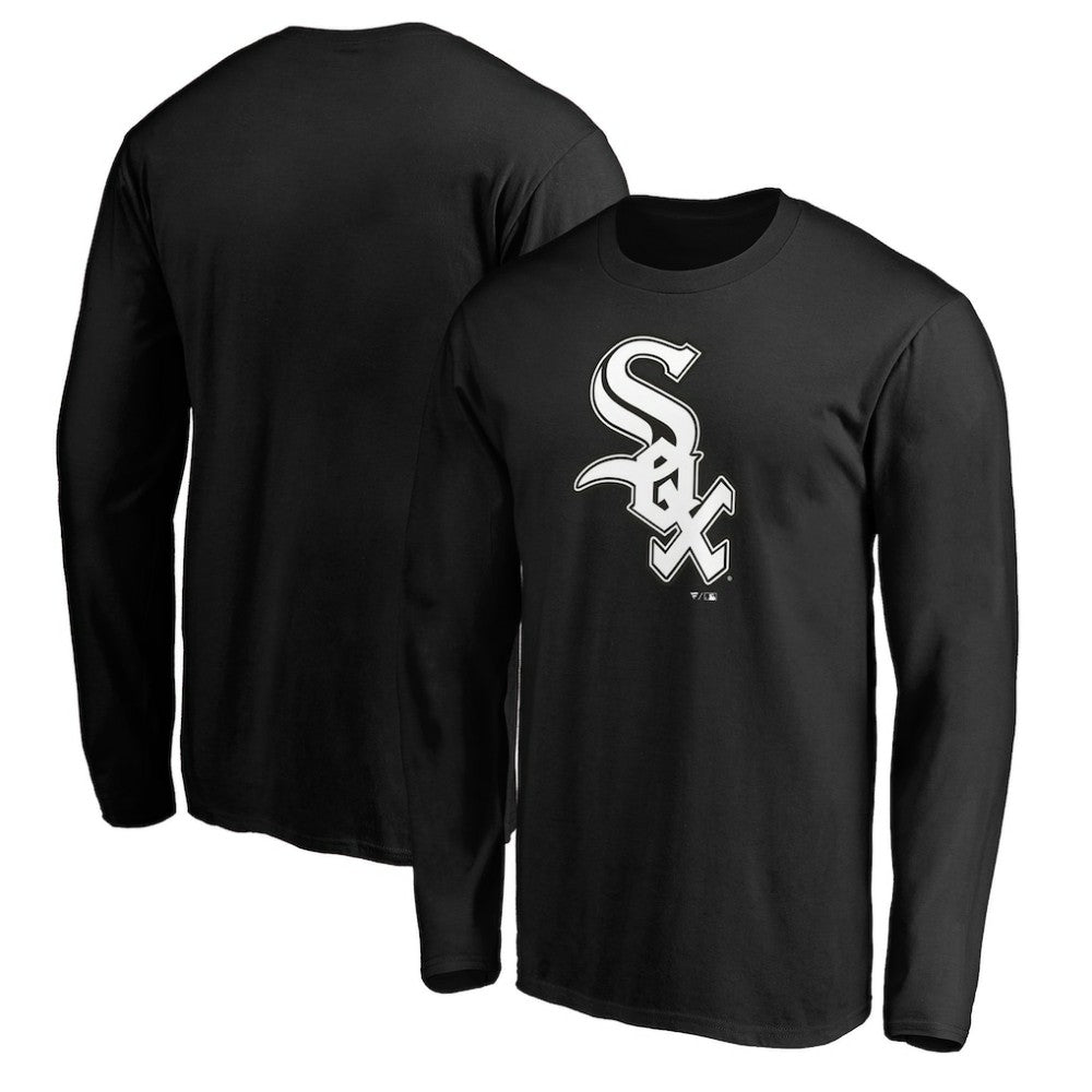 Chicago White Sox Team Official Logo Long Sleeve T-Shirt - MLB T-shirts