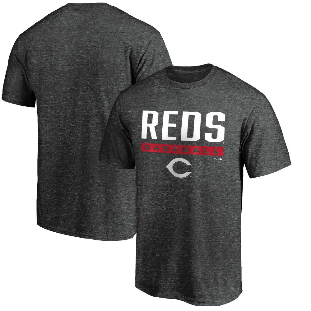 Cincinnati Reds Team Win Stripe T-Shirt - MLB T-shirts