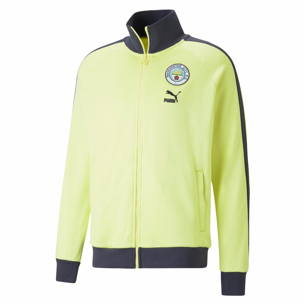 Manchester City ftblHeritage T7 Raglan Full-Zip Track Jacket