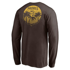 San Diego Padres Team Hometown Collection Palm Sunset Long Sleeve T-Shirt - MLB T-shirts