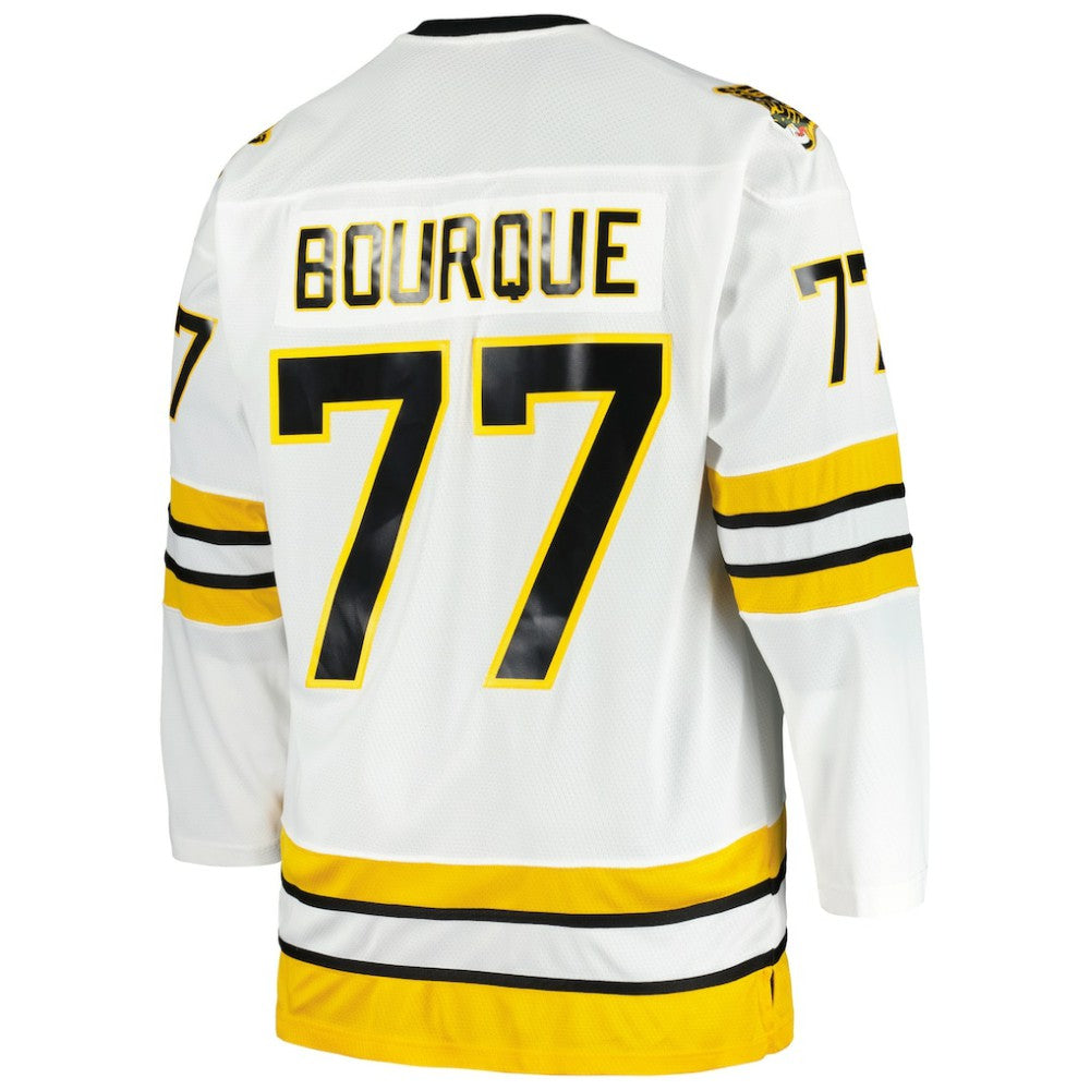 Ray Bourque Boston Bruins Mitchell & Ness Big & Tall Captain Patch Blue Line Player Jersey -  NHL Jerseys