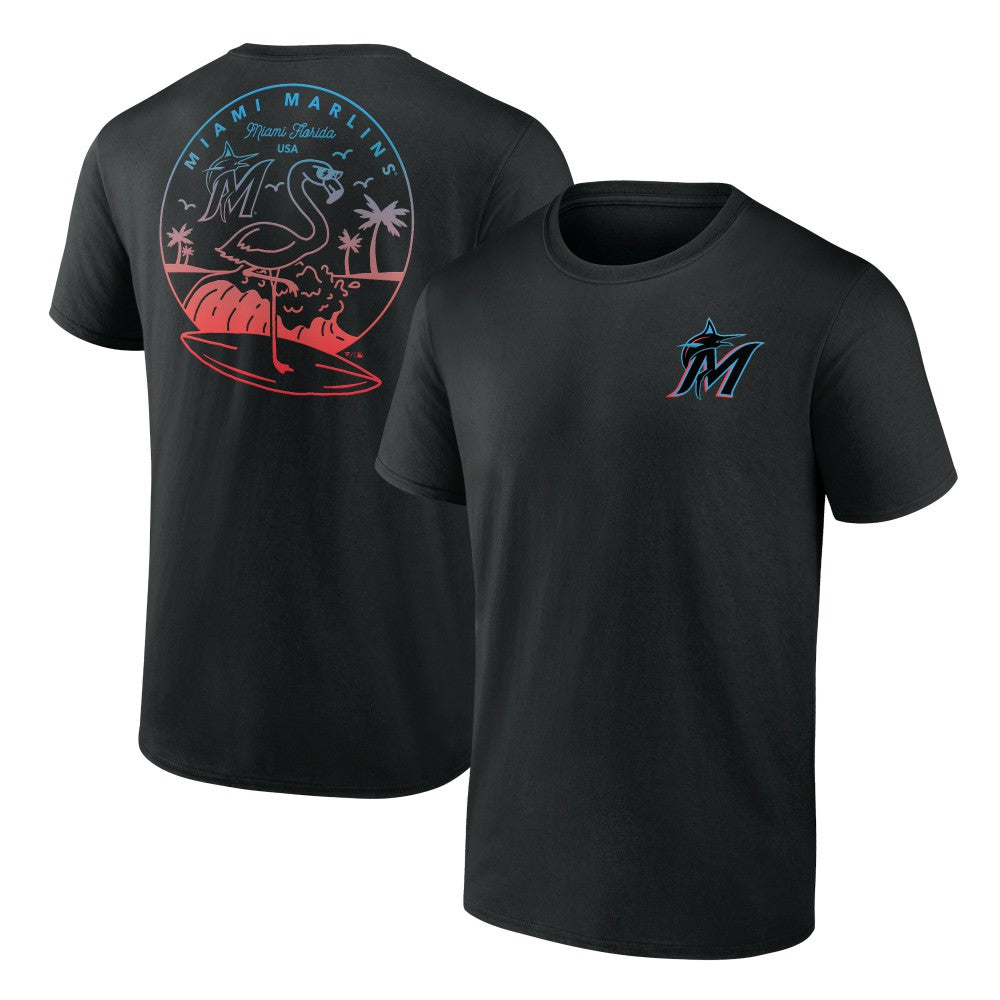 Miami Marlins Team Hometown Collection Surf's Up T-Shirt - MLB T-shirts
