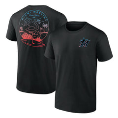 Miami Marlins Team Hometown Collection Surf's Up T-Shirt - MLB T-shirts