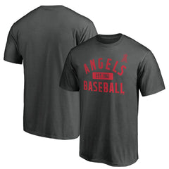 Los Angeles Angels Team Primary Pill T-Shirt - MLB T-shirts