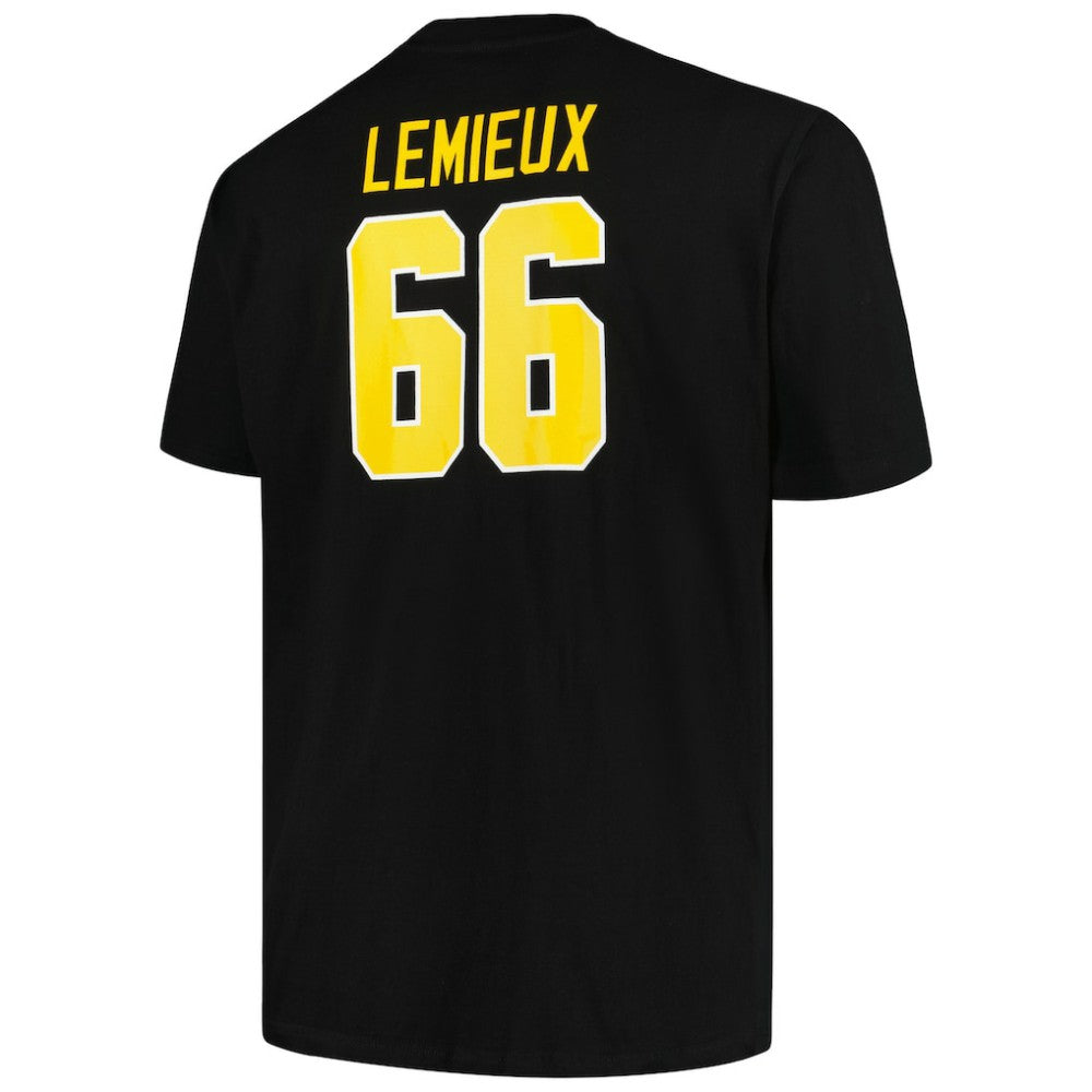 Mario Lemieux Pittsburgh Penguins Mitchell & Ness Big & Tall Name & Number T-Shirt -  NHL T-shirts