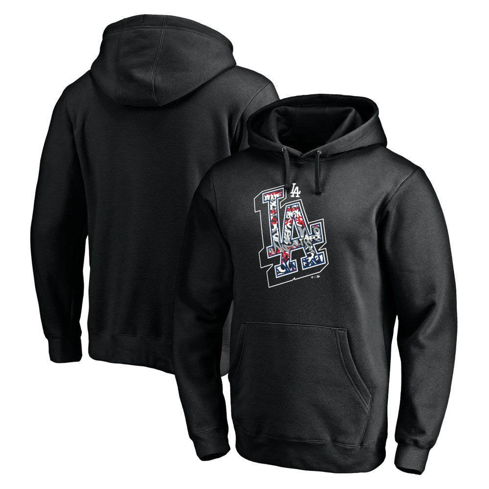 Los Angeles Dodgers Team Hometown Collection Tag Pullover Hoodie - MLB Hoodies