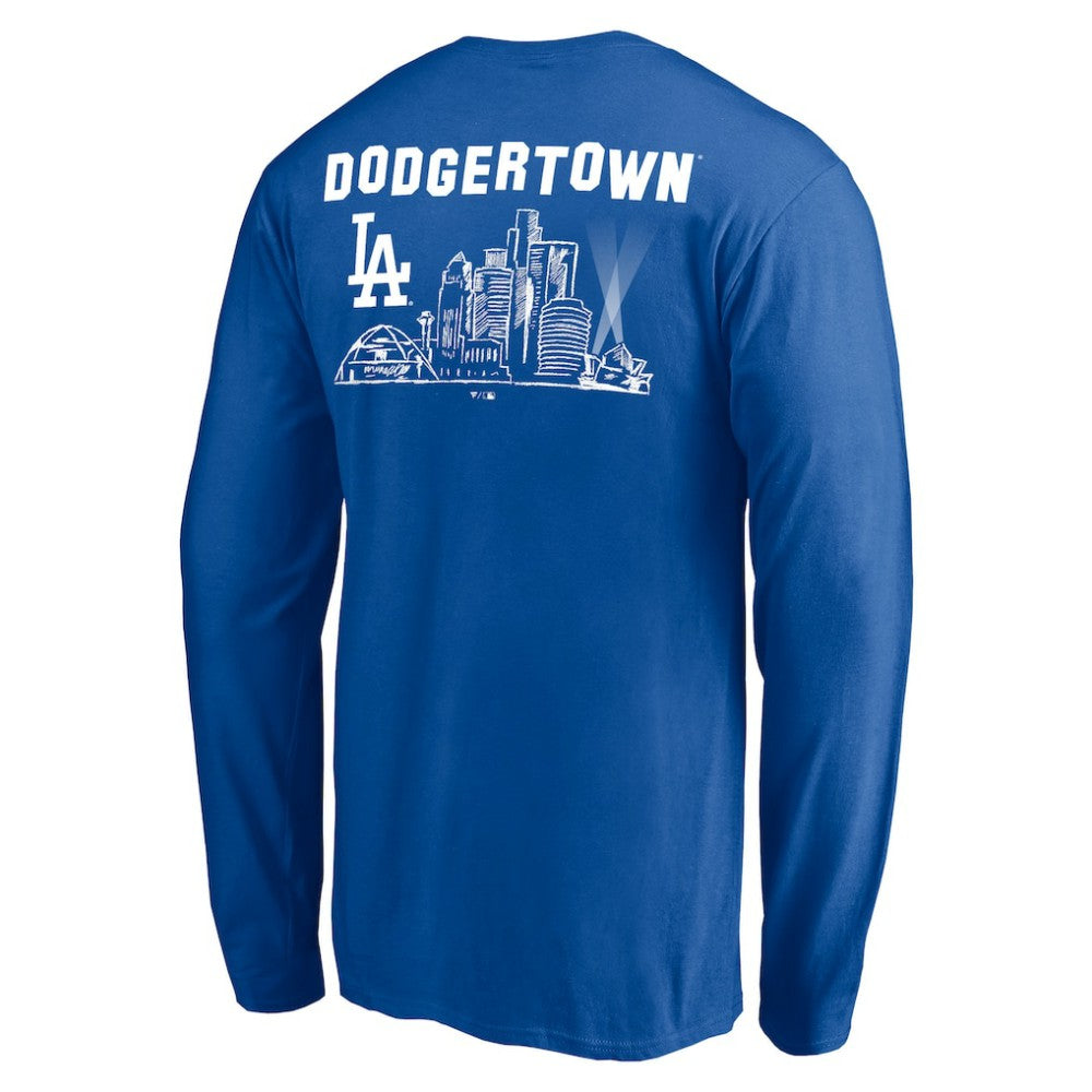 Los Angeles Dodgers Team Hometown Collection Tinsletown Long Sleeve T-Shirt - MLB T-shirts