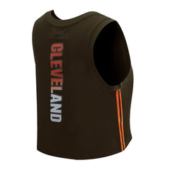 Cleveland Browns Pro Standard Women's Ombre Wordmark Classic Cropped Tank Top | NFL US
