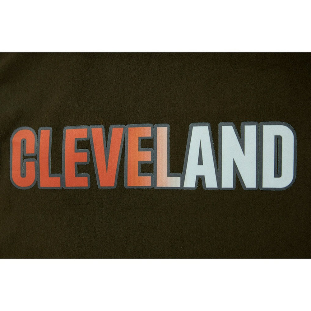 Cleveland Browns Pro Standard Women's Ombre Wordmark Classic Cropped Tank Top | NFL US