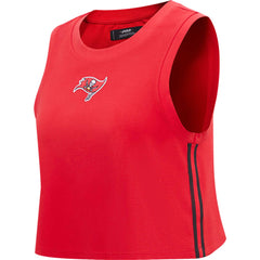 Tampa Bay Buccaneers Pro Standard Women's Ombre Wordmark Classic Cropped Tank Top | NFL Near me