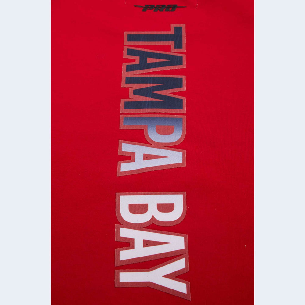 Tampa Bay Buccaneers Pro Standard Women's Ombre Wordmark Classic Cropped Tank Top | NFL Near me