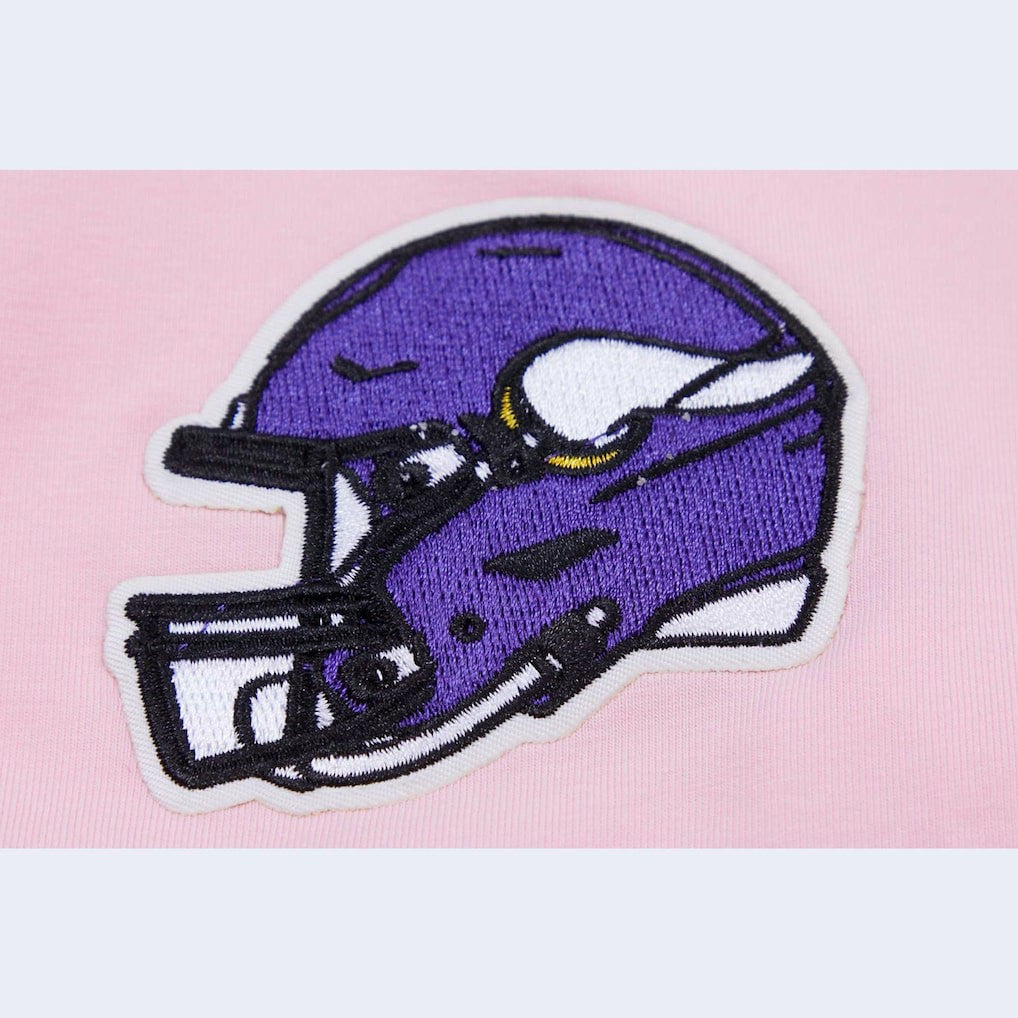 Minnesota Vikings Pro Standard Women's Cropped Boxy T-Shirt | NFL New