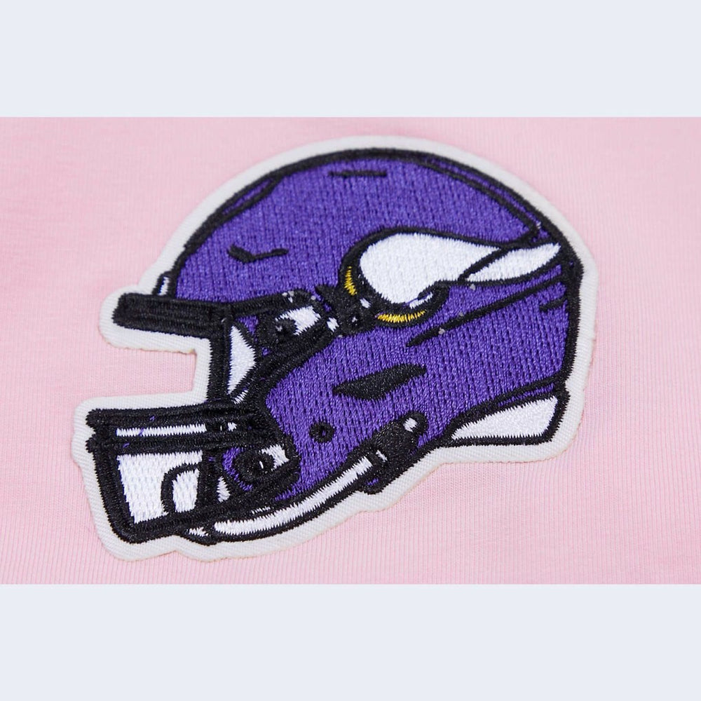 Minnesota Vikings Pro Standard Women's Cropped Boxy T-Shirt | NFL New