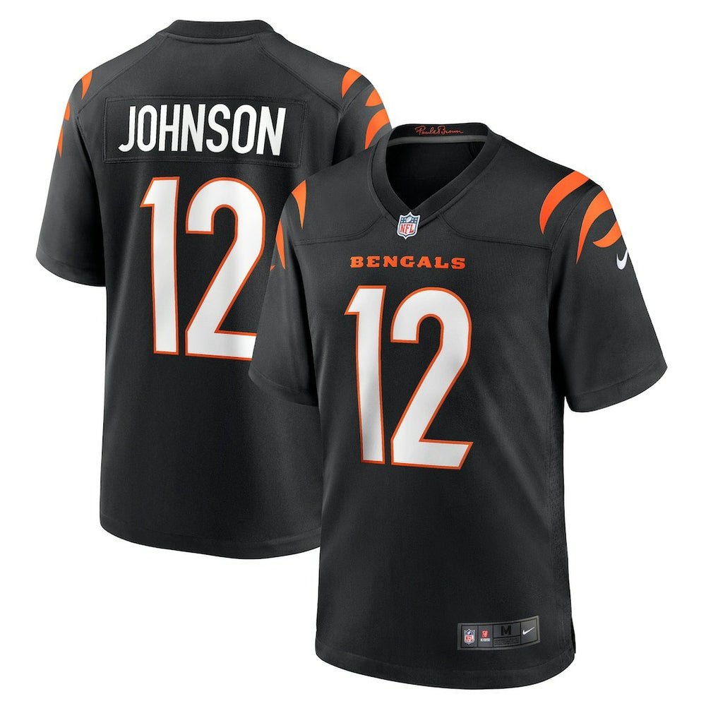 Cincinnati Bengals Tyron Johnson  Home Game Player Jersey | NFL Discount