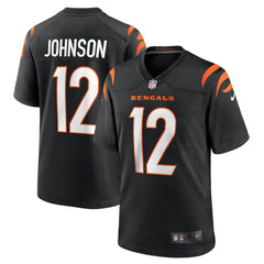 Cincinnati Bengals Tyron Johnson  Home Game Player Jersey | NFL Discount