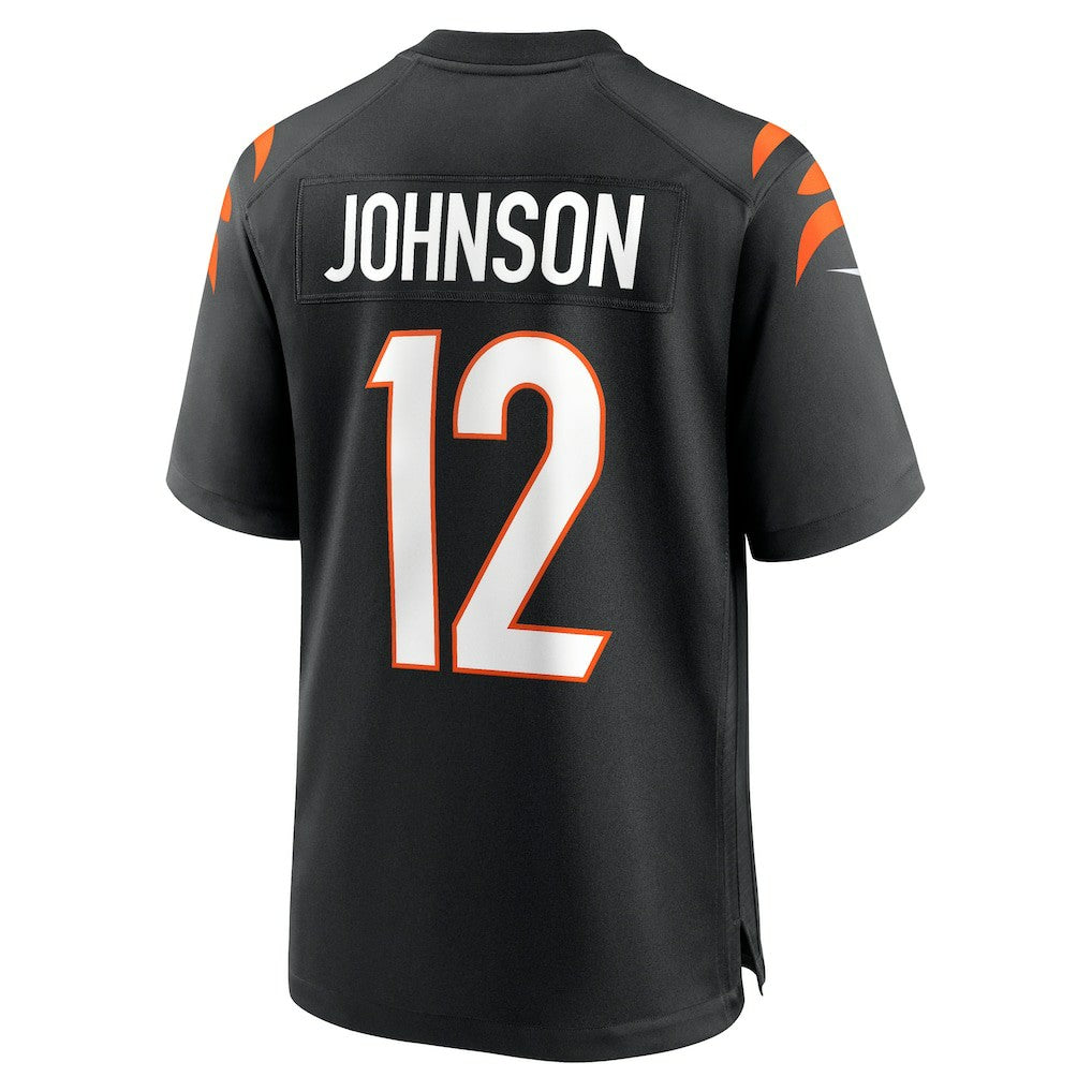 Cincinnati Bengals Tyron Johnson  Home Game Player Jersey | NFL Discount
