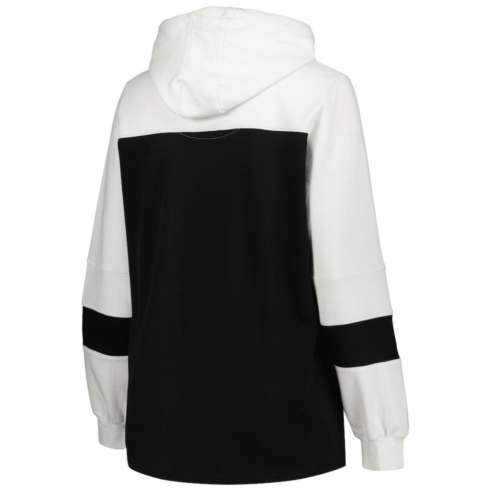 Chicago White Sox Women's Plus Size Colorblock Pullover Hoodie - MLB Hoodies