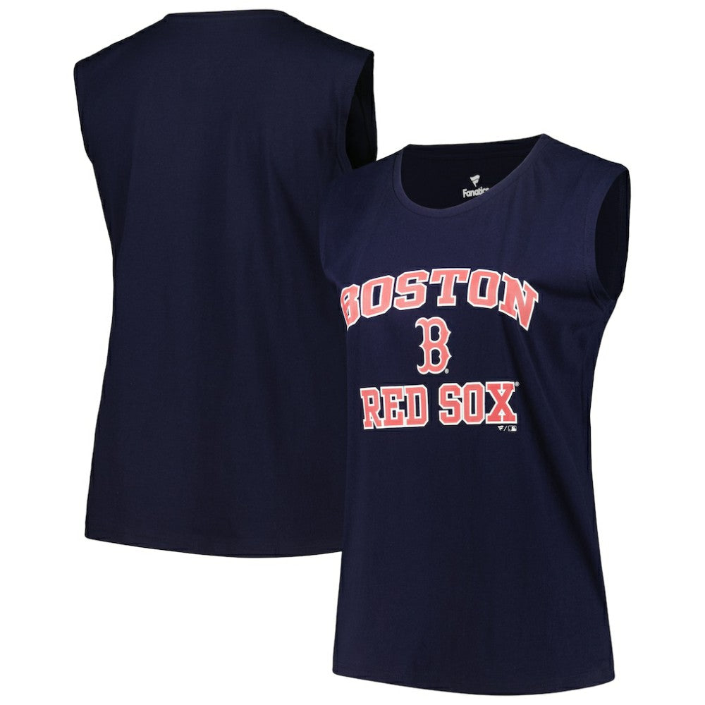 Boston Red Sox Profile Women's Plus Size Tank Top - MLB Tanks