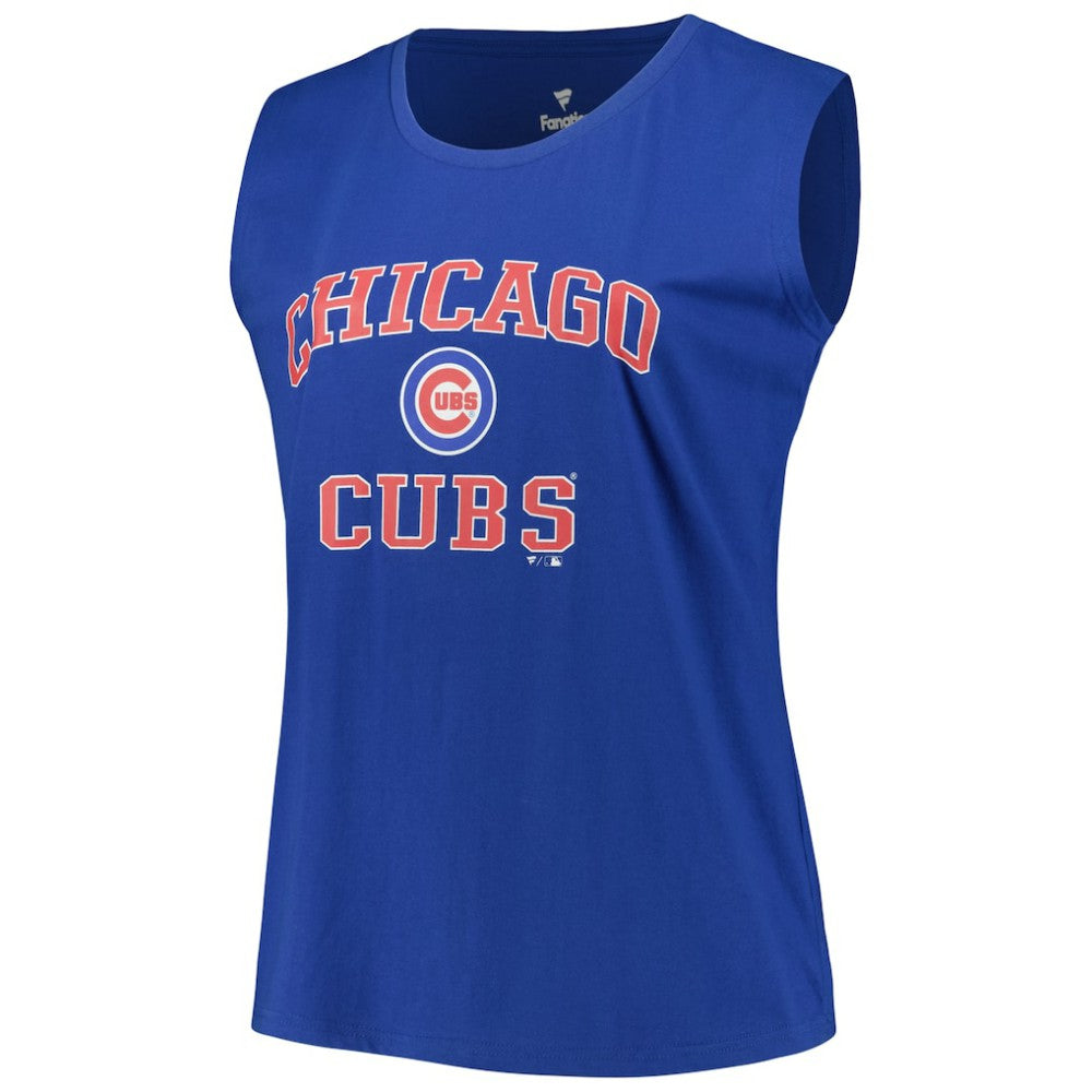 Chicago Cubs Profile Women's Plus Size Tank Top - MLB Tanks