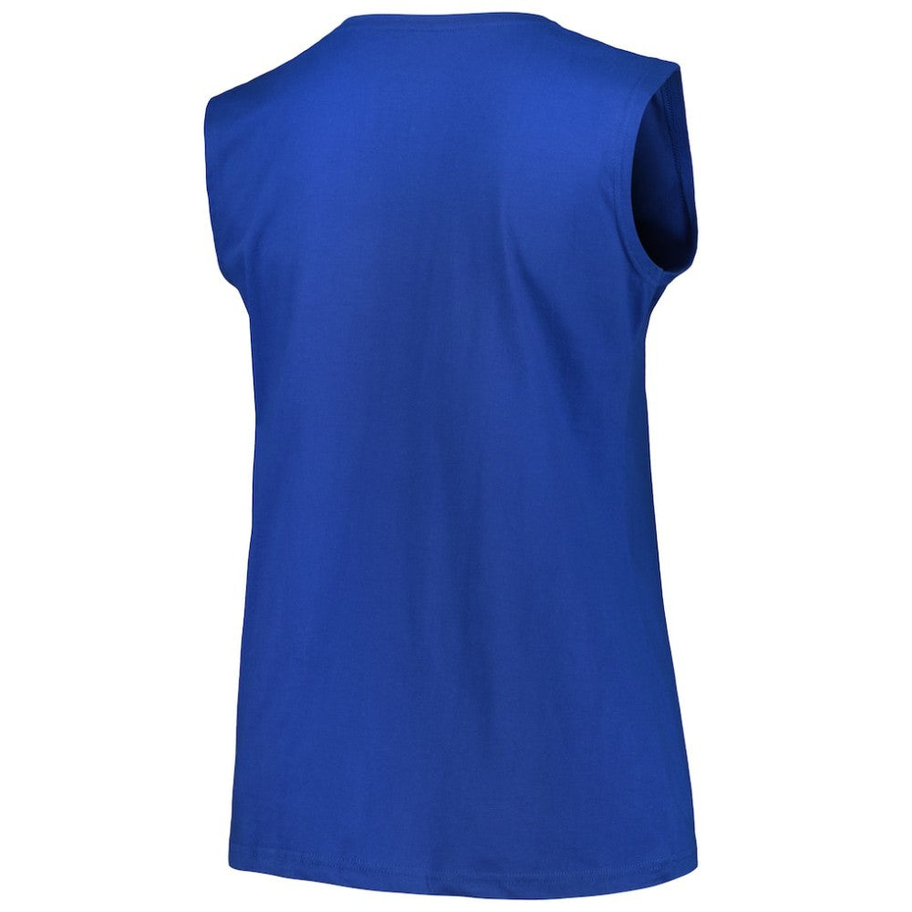 Chicago Cubs Profile Women's Plus Size Tank Top - MLB Tanks
