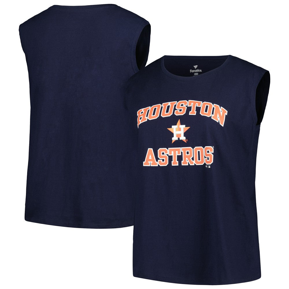 Houston Astros Profile Women's Plus Size Tank Top - MLB Tanks
