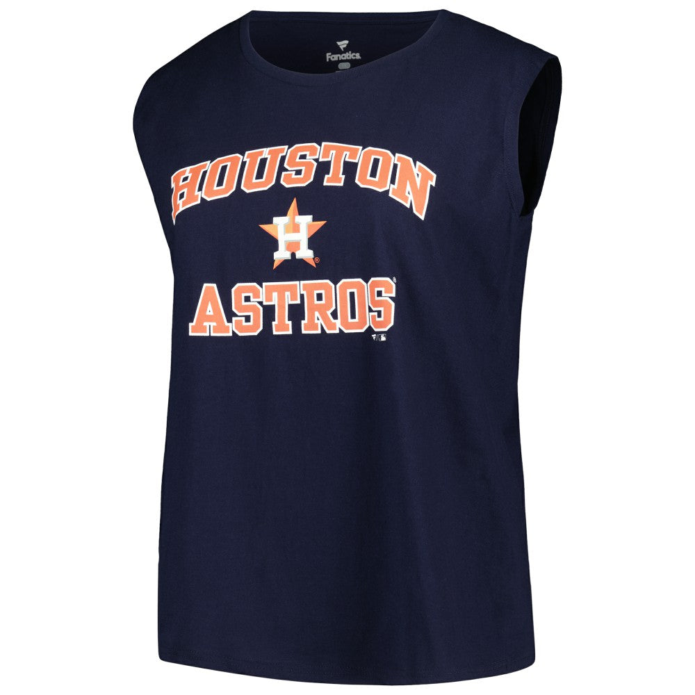 Houston Astros Profile Women's Plus Size Tank Top - MLB Tanks