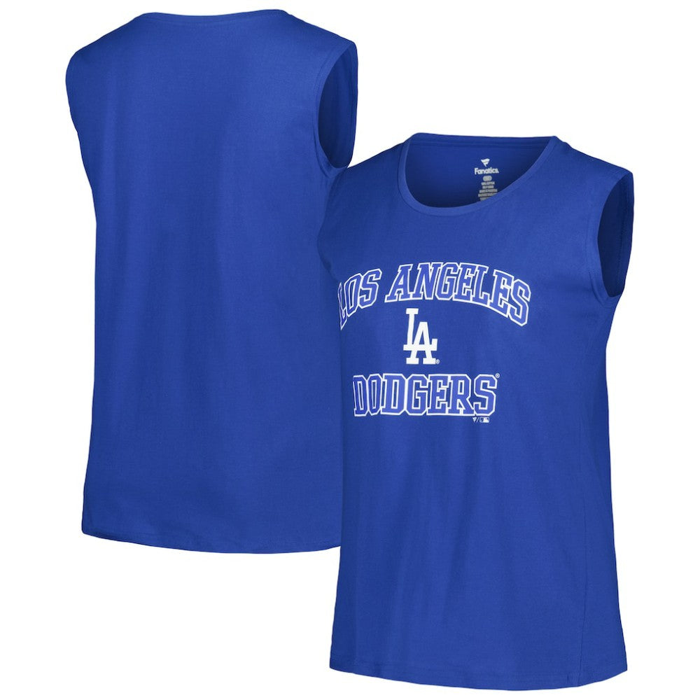 Los Angeles Dodgers Profile Women's Plus Size Tank Top - MLB Tanks