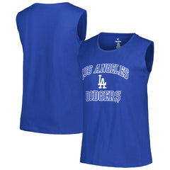 Los Angeles Dodgers Profile Women's Plus Size Tank Top - MLB Tanks