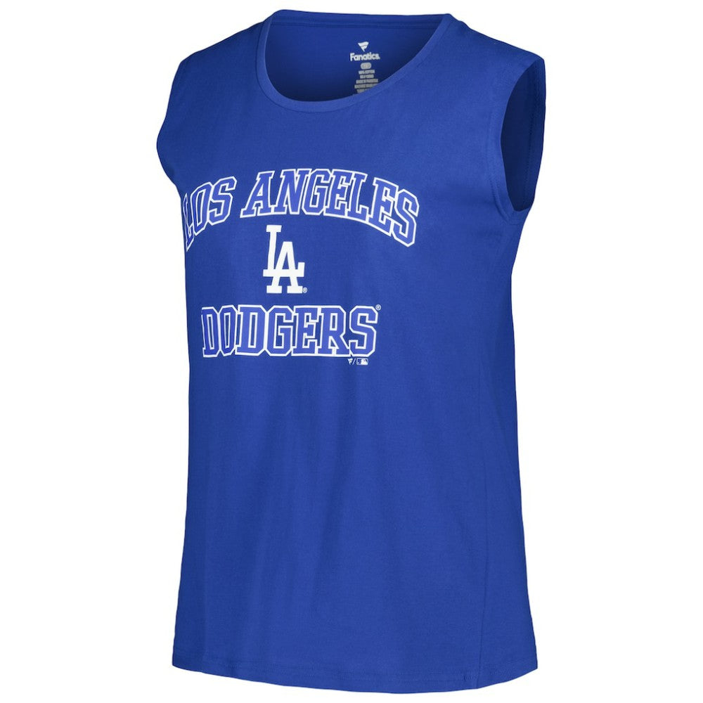 Los Angeles Dodgers Profile Women's Plus Size Tank Top - MLB Tanks