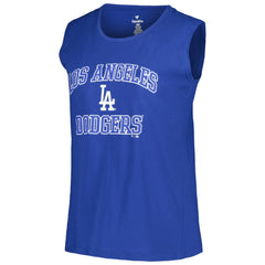 Los Angeles Dodgers Profile Women's Plus Size Tank Top - MLB Tanks