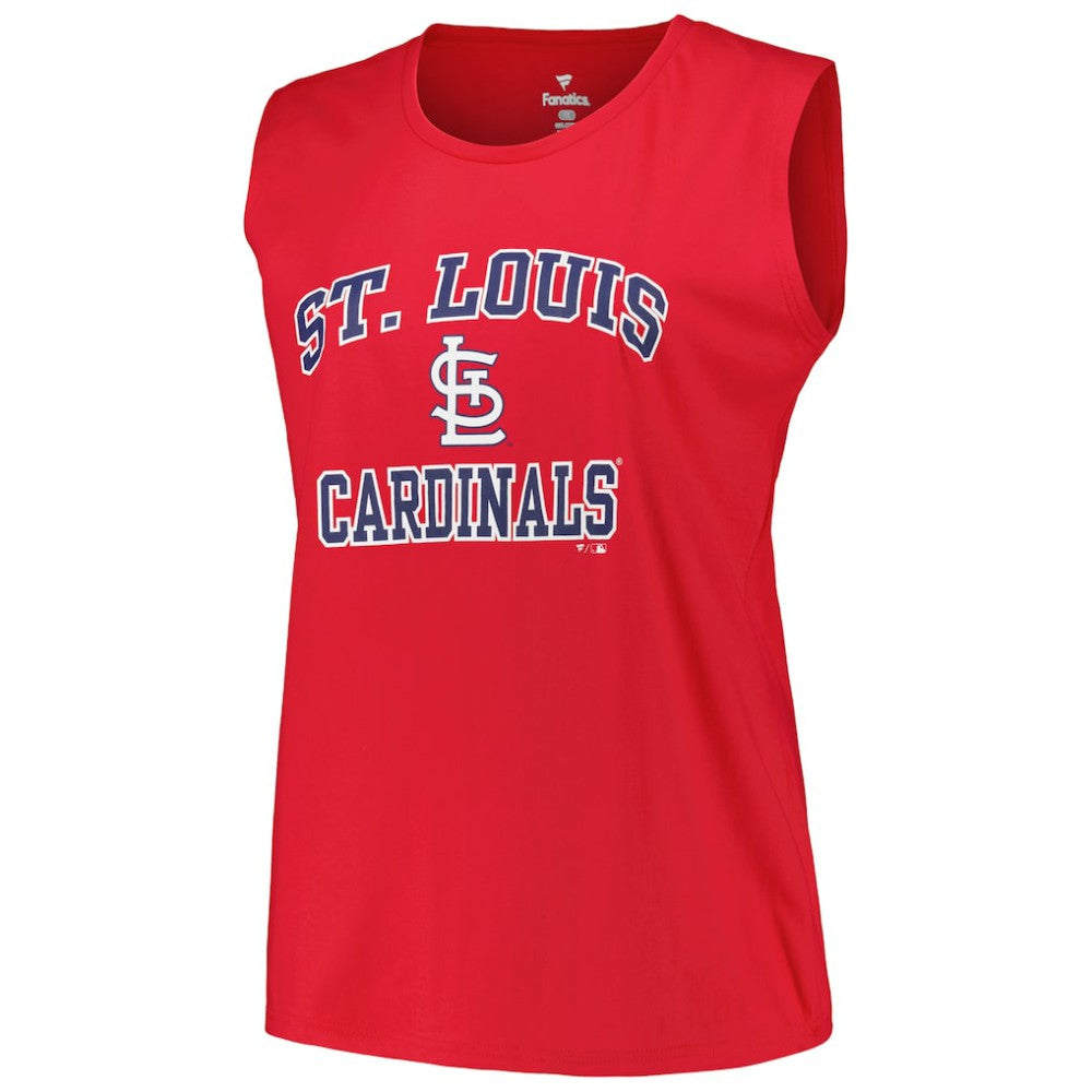 St. Louis Cardinals Profile Women's Plus Size Tank Top - MLB Tanks