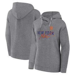 Profile New York Mets Women's Plus Size Pullover Hoodie - MLB Hoodies
