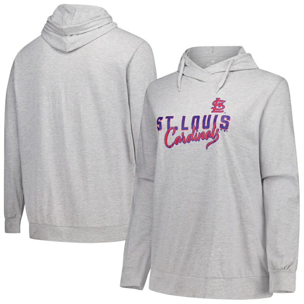 Profile St. Louis Cardinals Women's Plus Size Pullover Hoodie - MLB Hoodies