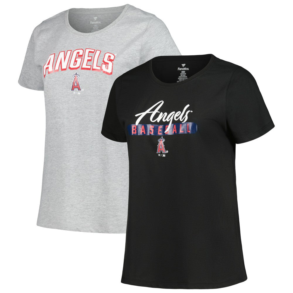 Los Angeles Angels Profile Women's Plus Size T-Shirt Combo Pack - MLB T-shirts