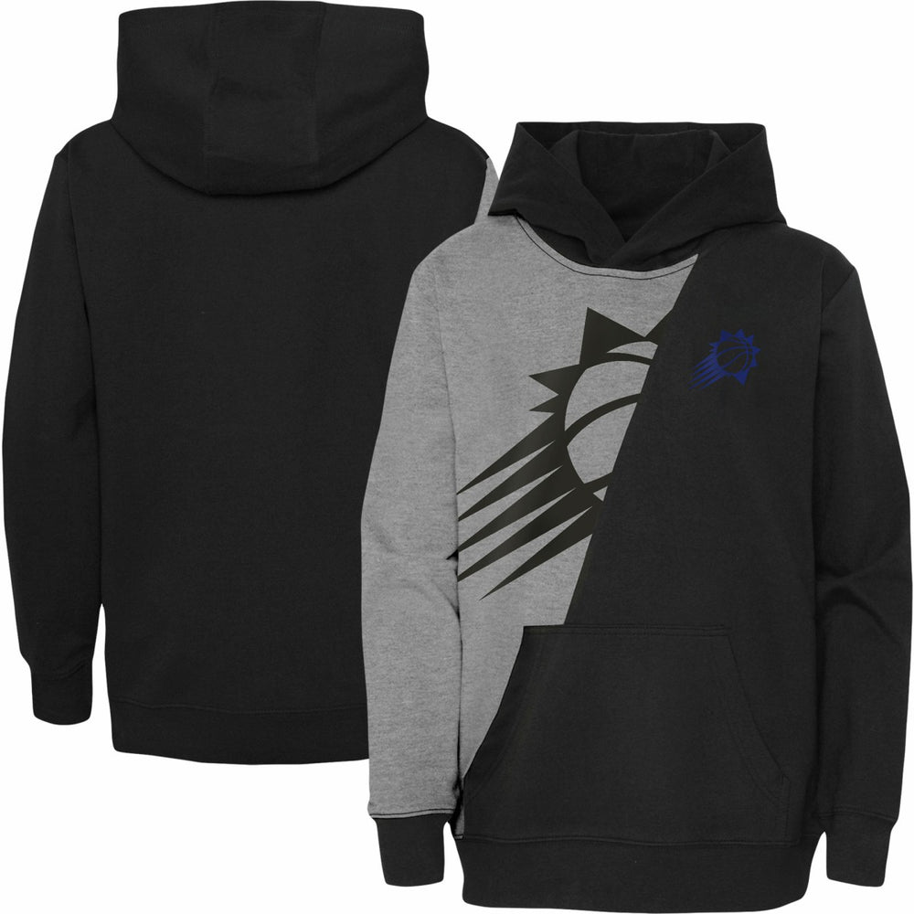 Heather GrayBlack Phoenix Suns Preschool Unrivaled Split Pullover Hoodie | NBA