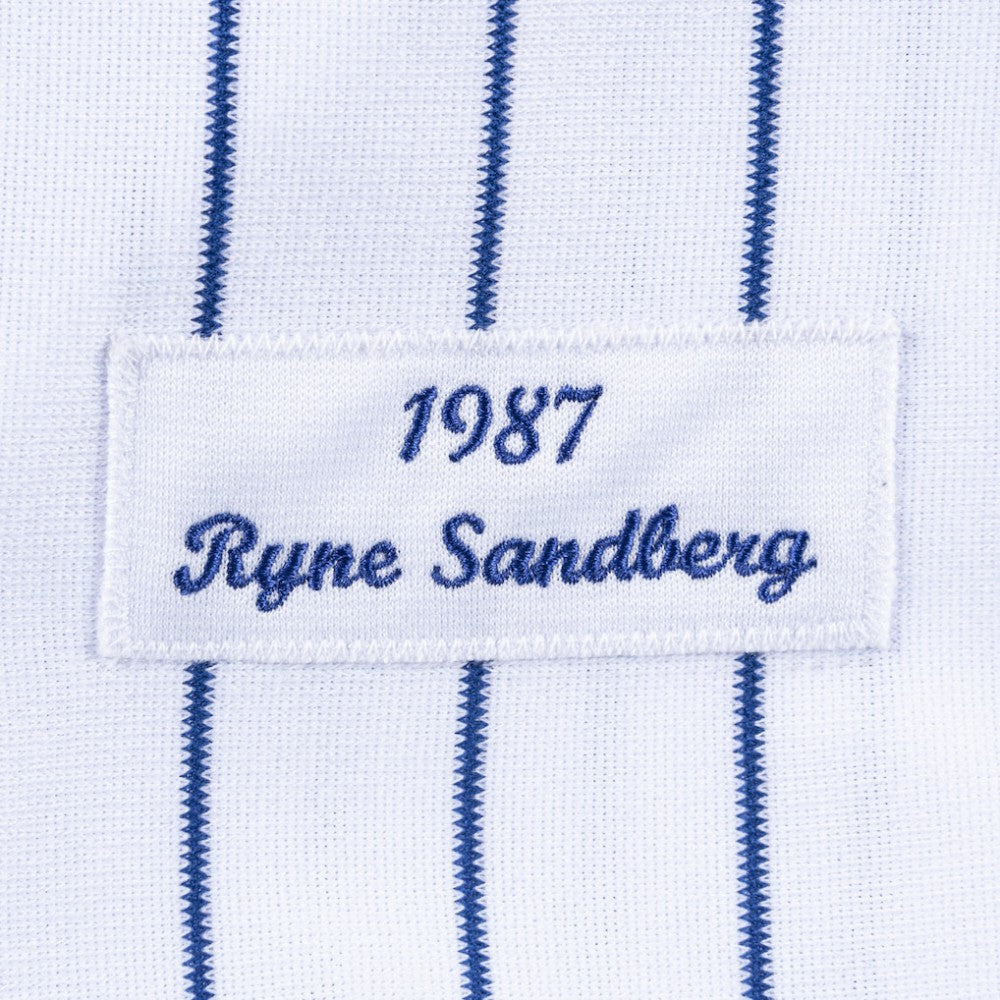 Ryne Sandberg Chicago Cubs Cooperstown Collection 1987 Authentic Player Jersey - MLB Jerseys