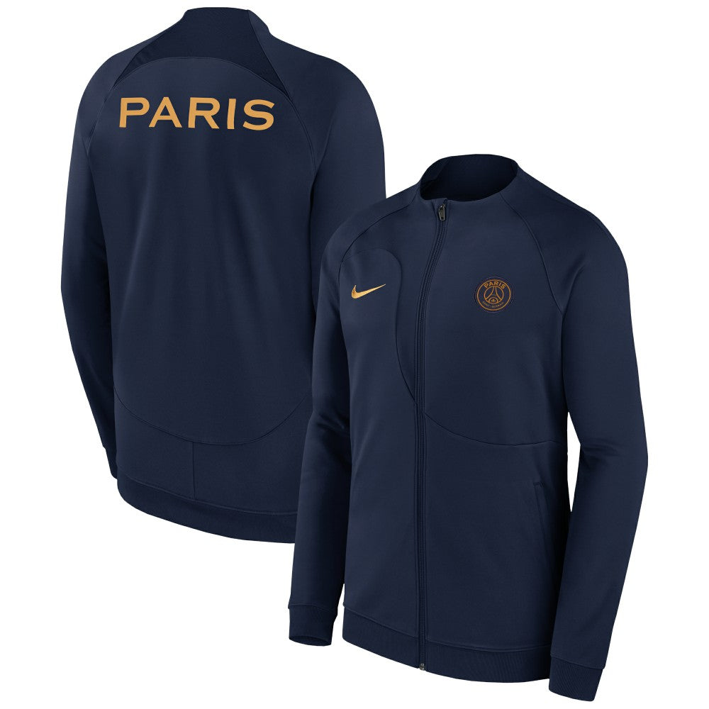 Paris Saint-Germain 2023 Academy Pro Anthem Full-Zip Jacket