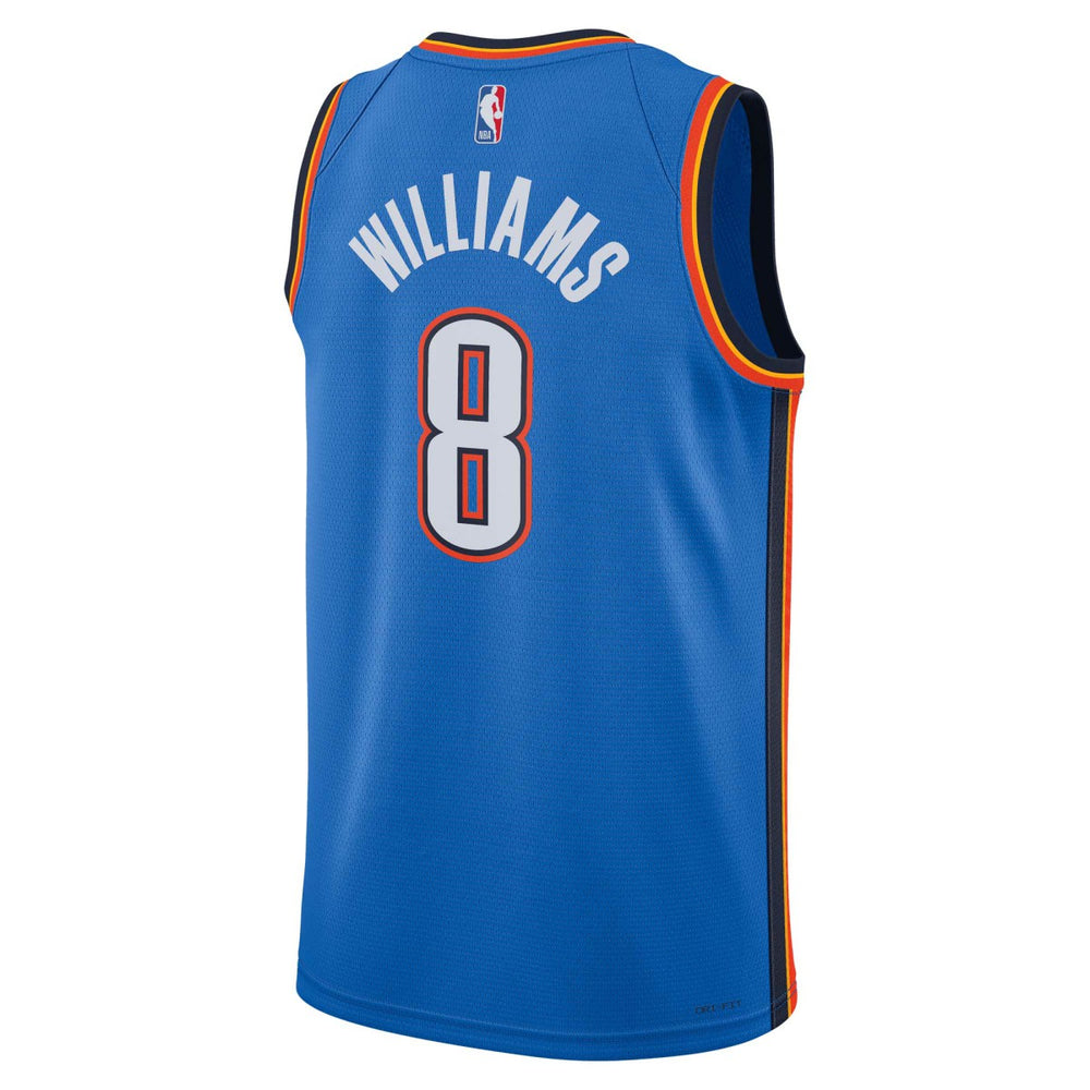 Blue Jalen Williams Oklahoma City Thunder Unisex Swingman Jersey | NBA