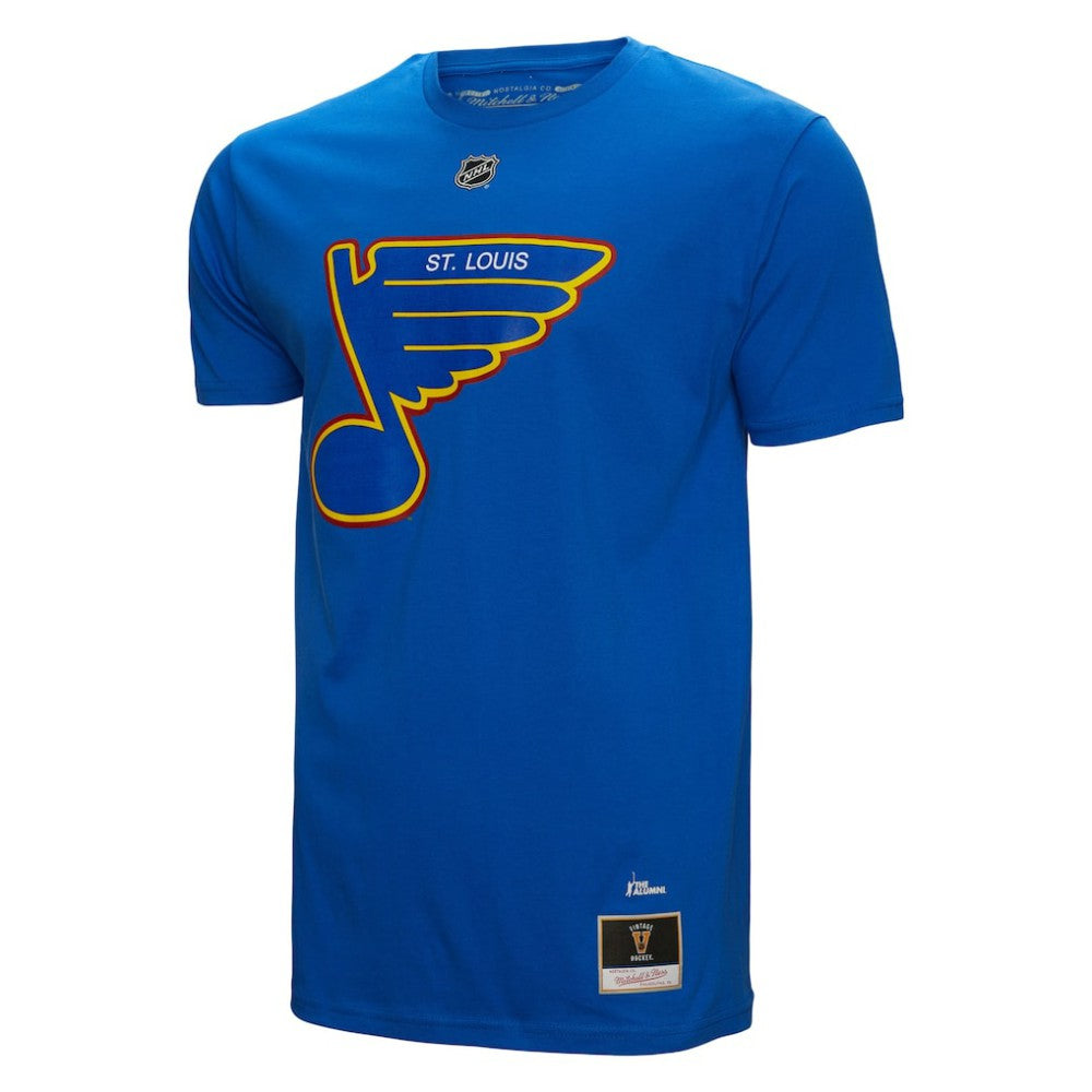 Brett Hull St. Louis Blues Mitchell & Ness Name & Number T-Shirt -  NHL T-shirts