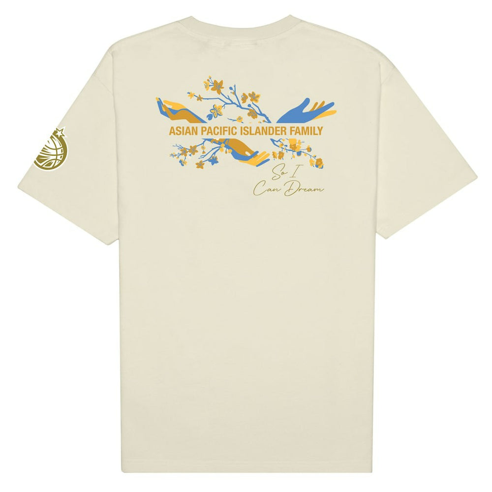 Cream Orlando Magic AUTHMADE x NBA Unisex AAPI Dreamers T-Shirt | NBA