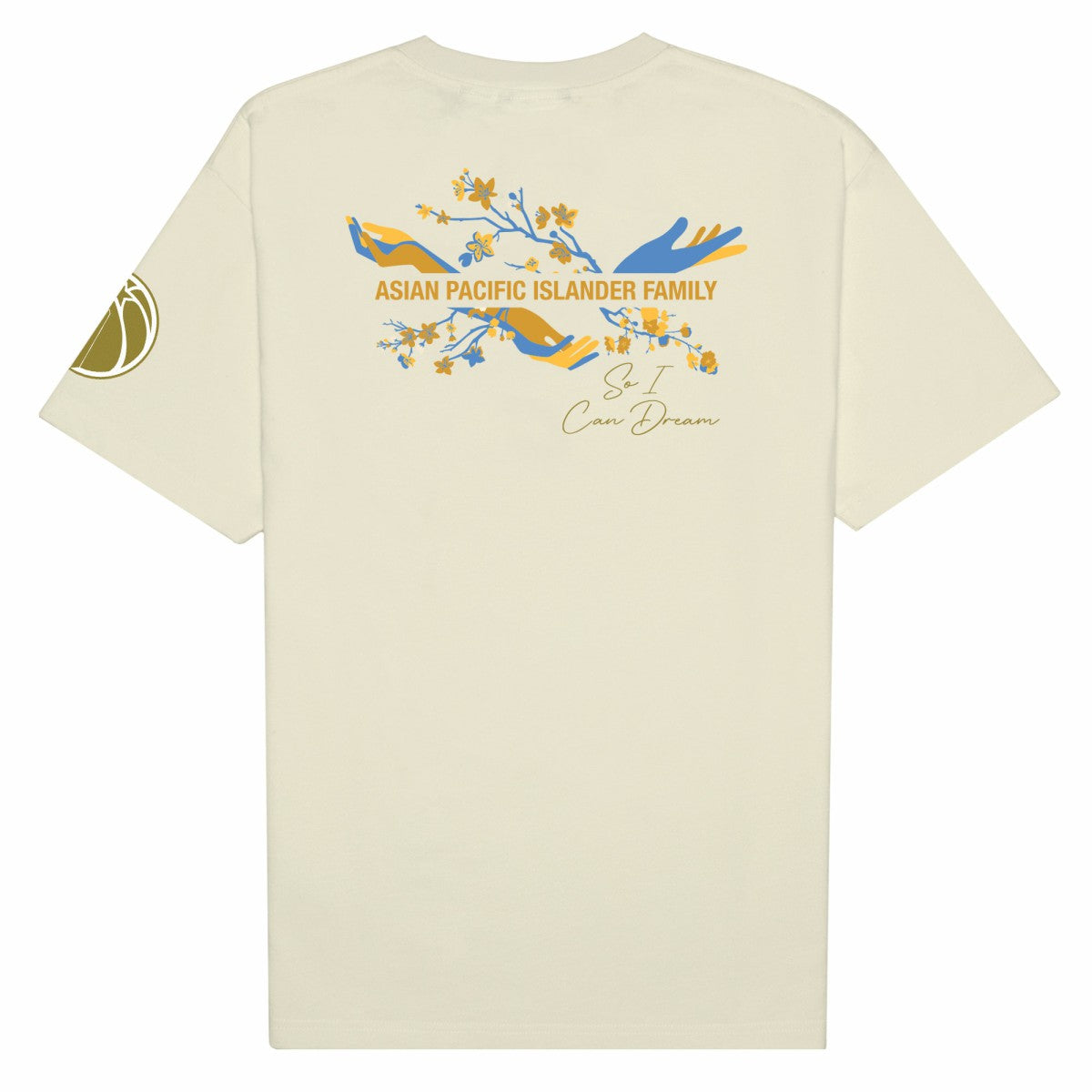 Cream Washington Wizards AUTHMADE x NBA Unisex AAPI Dreamers T-Shirt | NBA